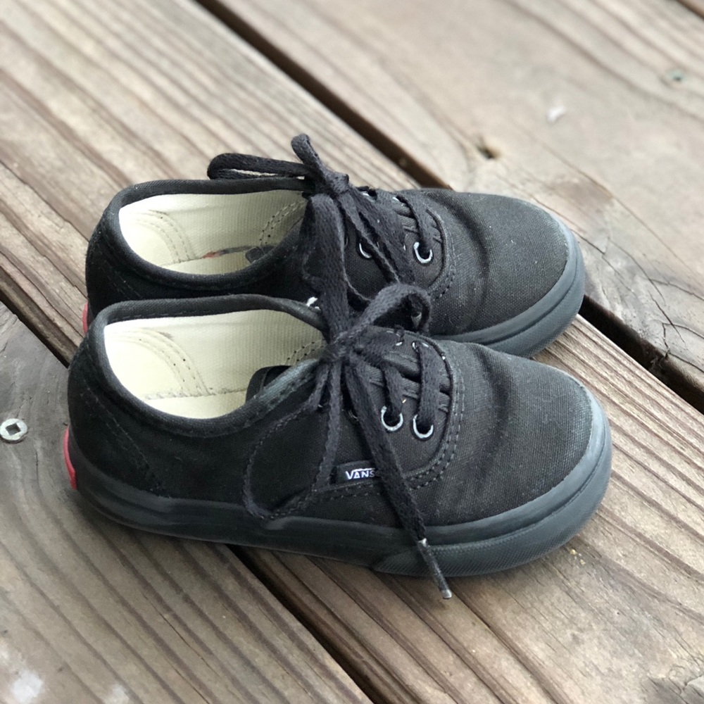Infant/Toddler Black Vans